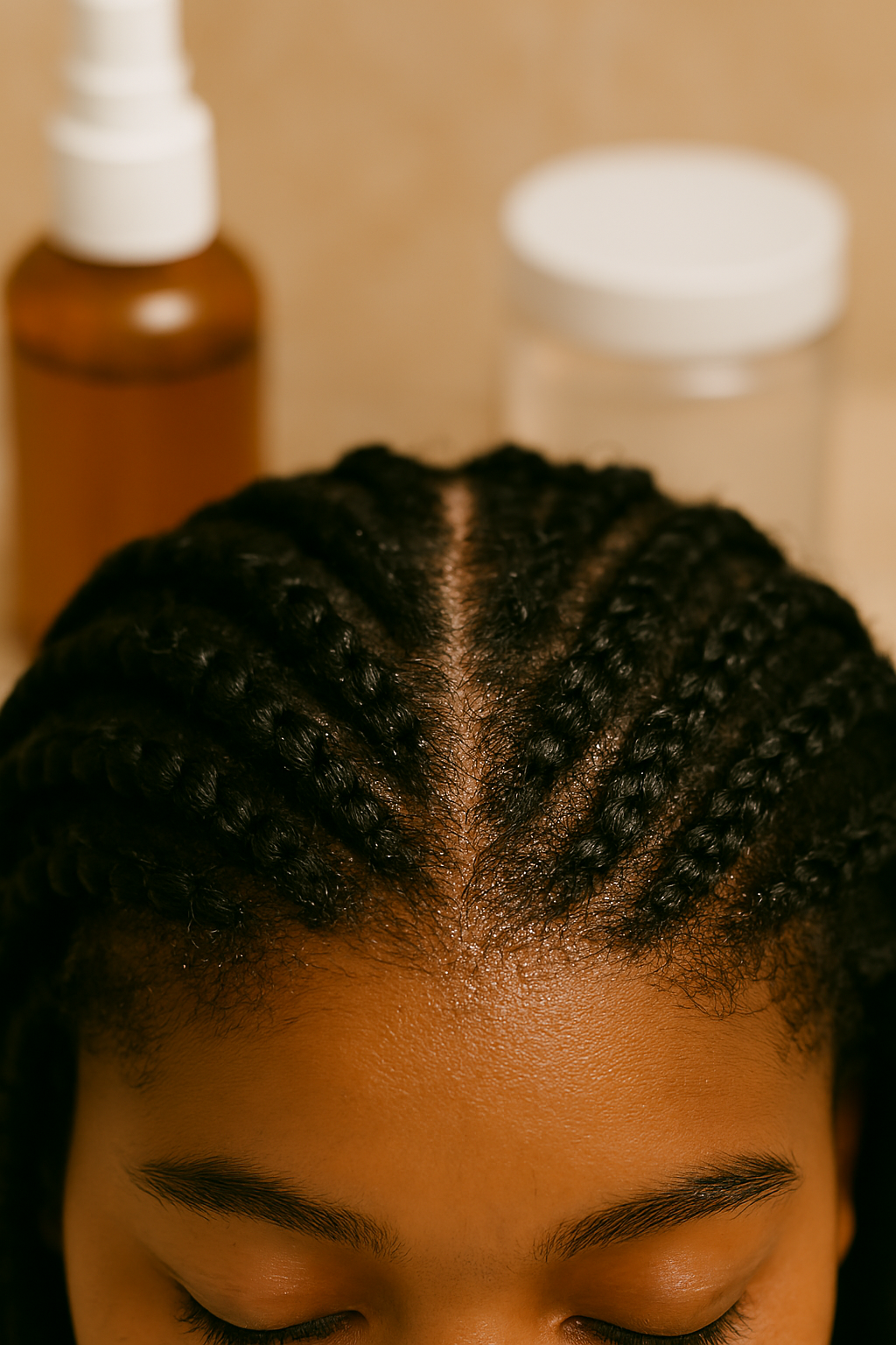 clean scalp without prouct buildup ( Maintain Braids in the Fall Season