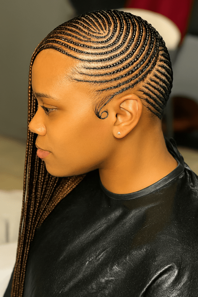 creative cornrow styles