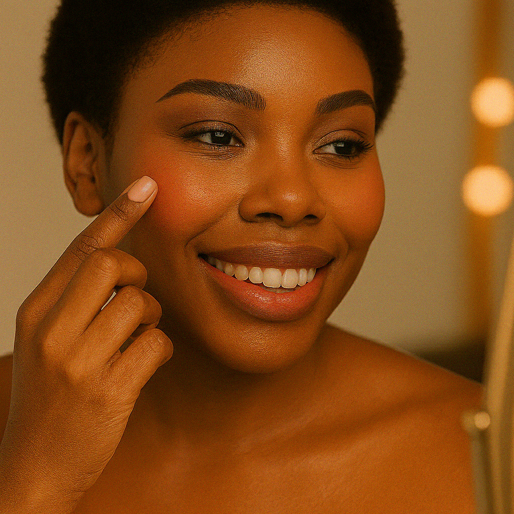makeup layering cream blush