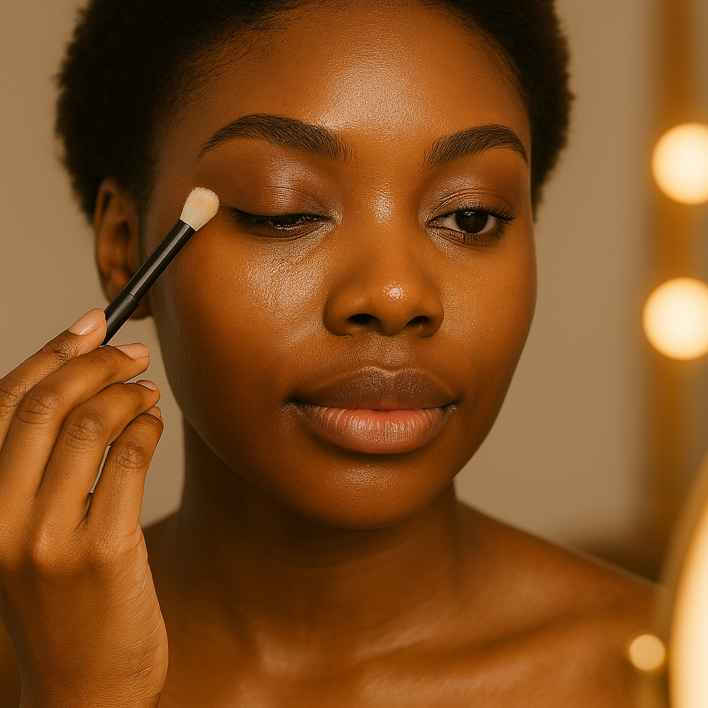 makeup layering eye makeup