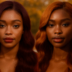 Fall Hair Colour That Suits Black Women: Auburn vs Burgundy