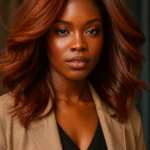 fall hair colors for dark skin