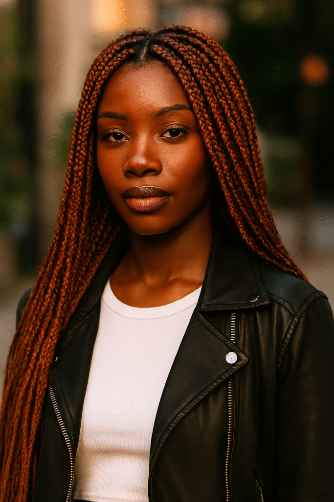 fall hair colors for dark skin
